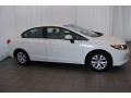 Taffeta White - Civic LX Sedan Photo No. 6