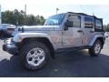 Billet Silver Metallic - Wrangler Unlimited Sahara 4x4 Photo No. 3