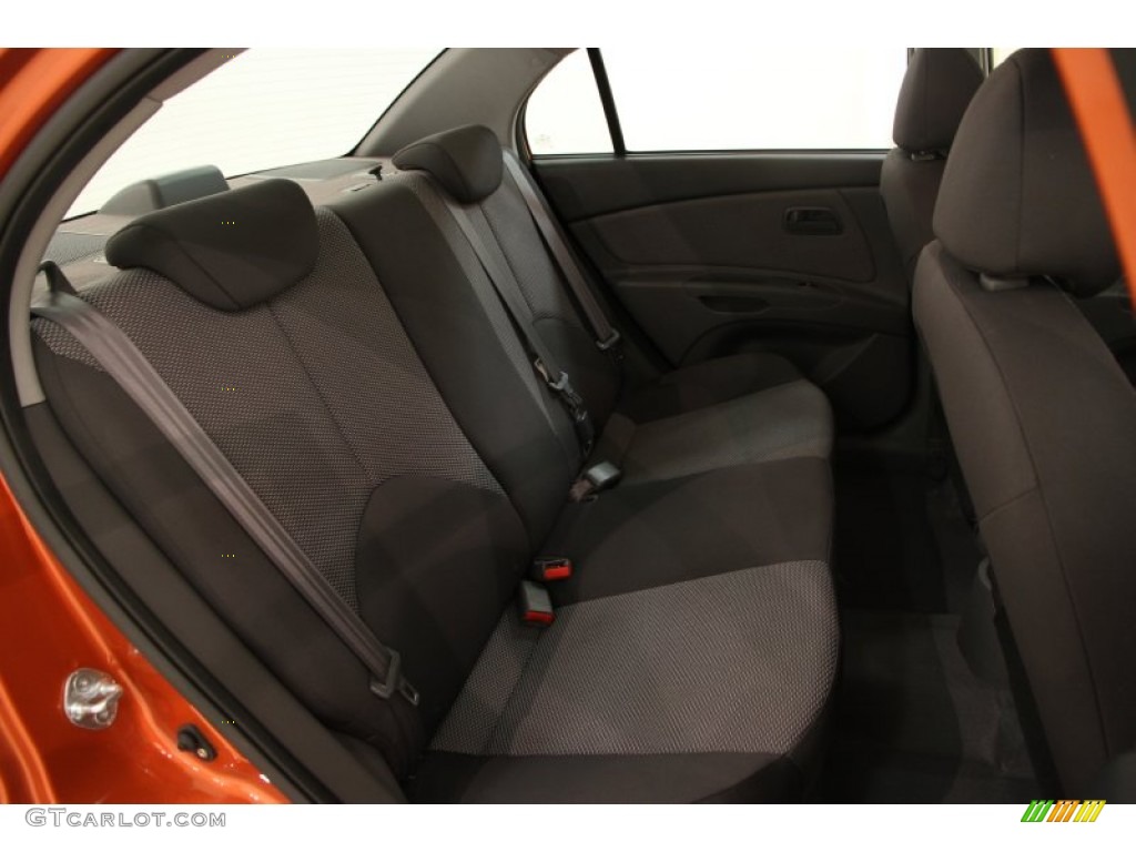 2009 Kia Rio LX Sedan Rear Seat Photo #97991476