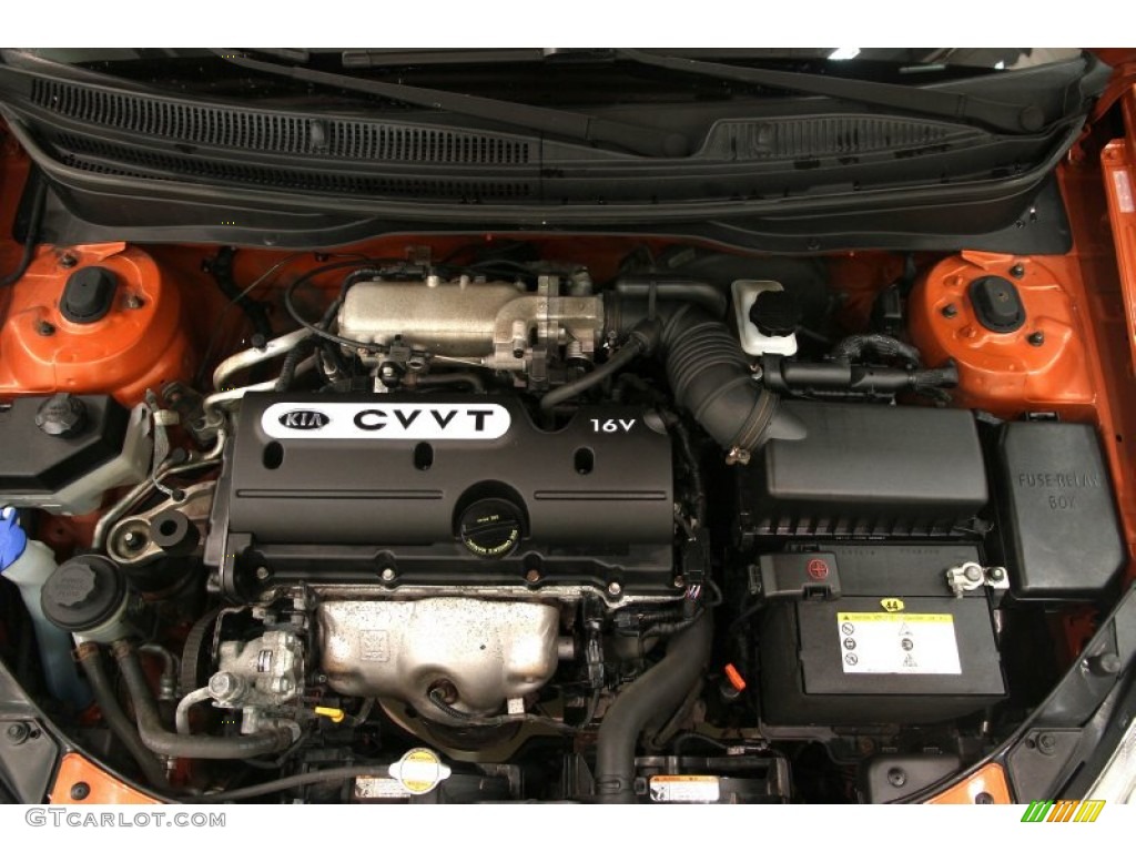 2009 Kia Rio LX Sedan Engine Photos