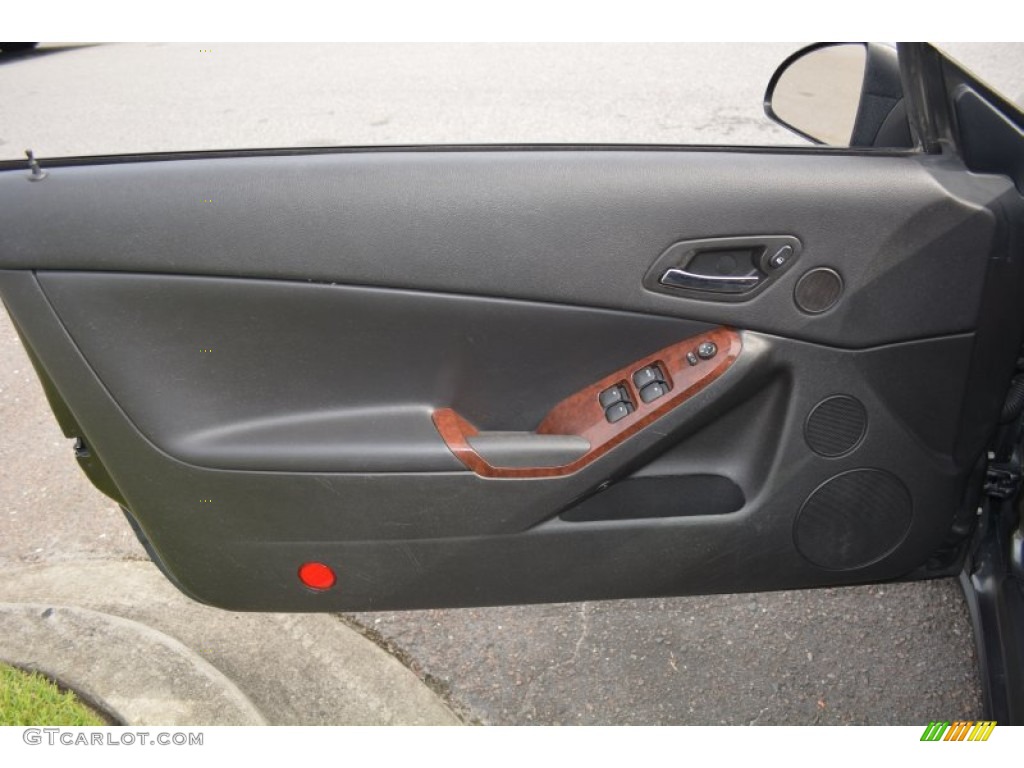 2007 Pontiac G6 GT Convertible Ebony/Morocco Door Panel Photo #97992205