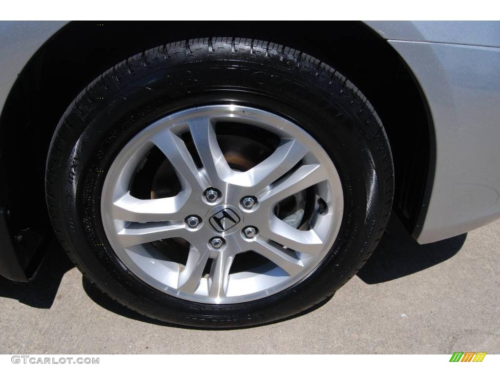 2006 Accord EX Sedan - Alabaster Silver Metallic / Black photo #34