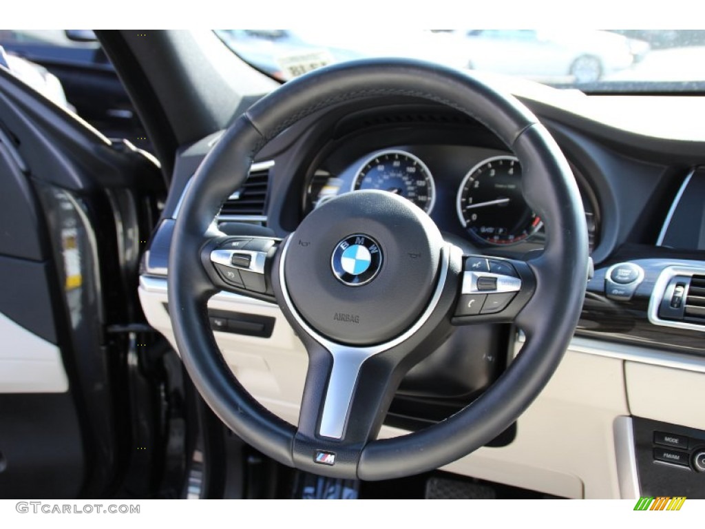 2014 BMW 5 Series 535i xDrive Gran Turismo Steering Wheel Photos