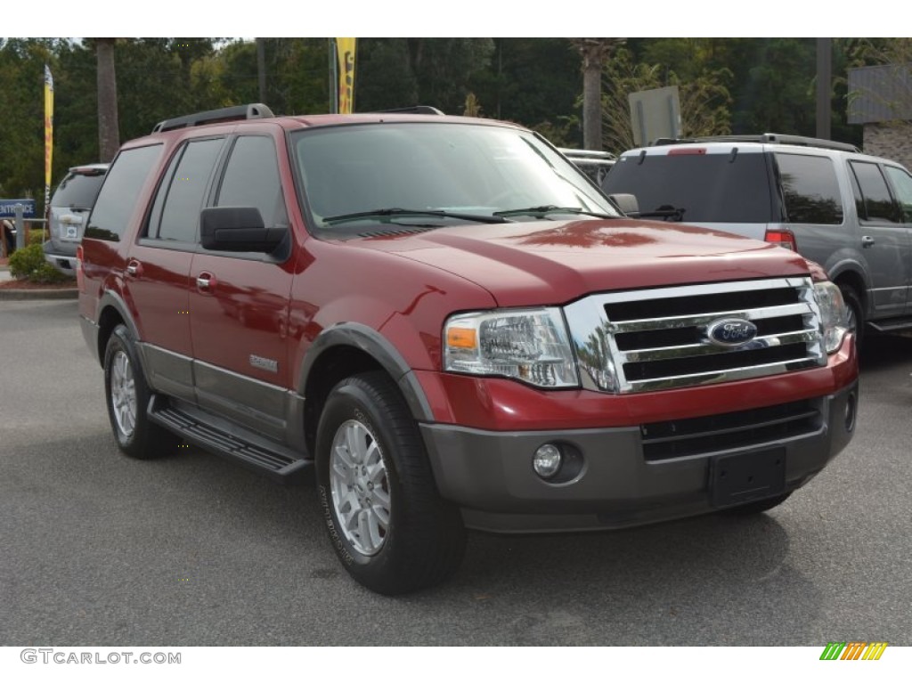 2007 Redfire Metallic Ford Expedition Xlt 97971603