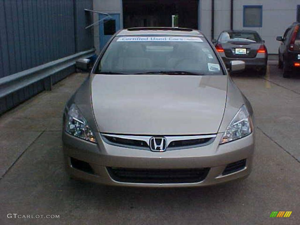 2006 Accord EX-L Sedan - Desert Mist Metallic / Ivory photo #3