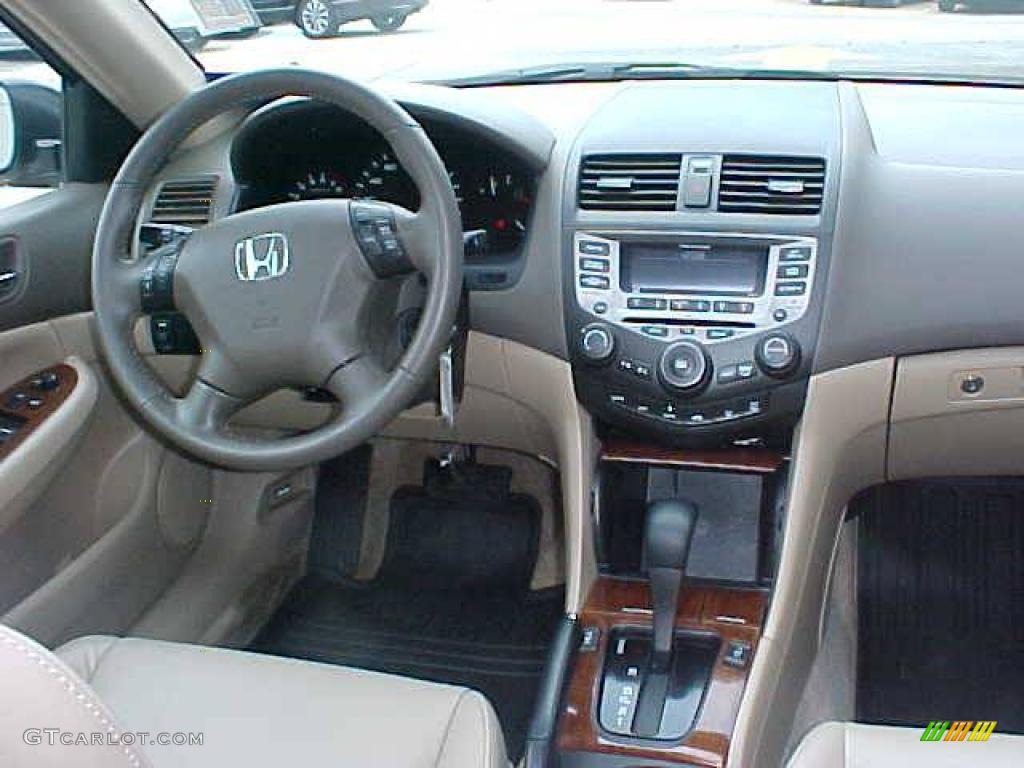 2006 Accord EX-L Sedan - Desert Mist Metallic / Ivory photo #12