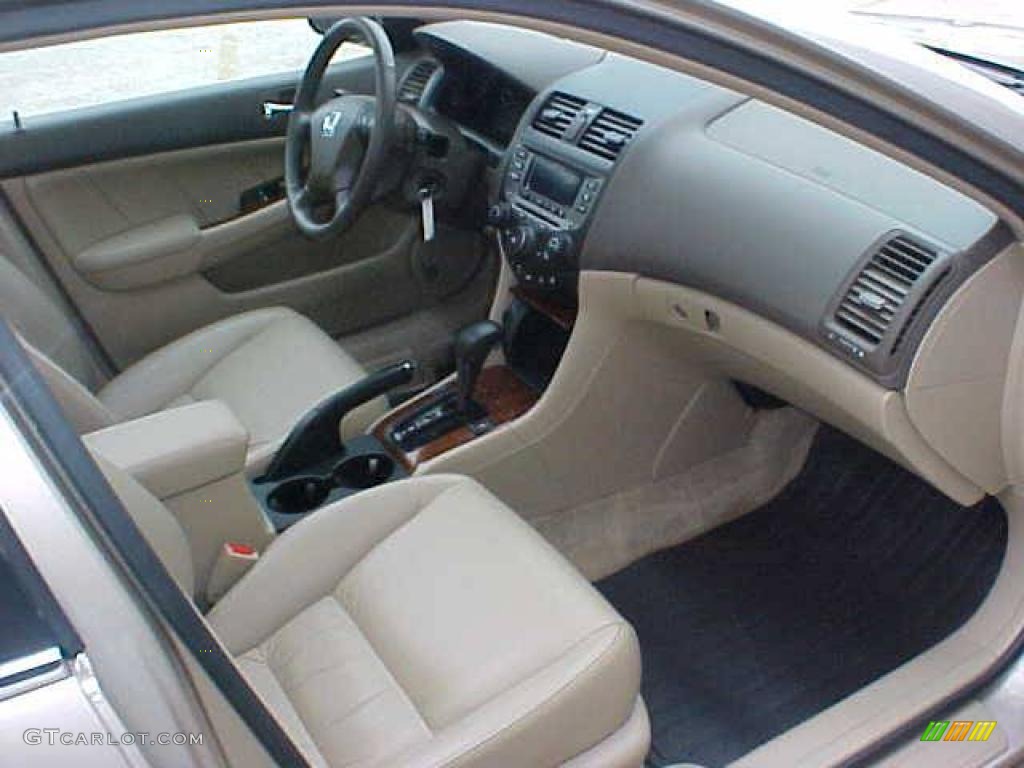 2006 Accord EX-L Sedan - Desert Mist Metallic / Ivory photo #13