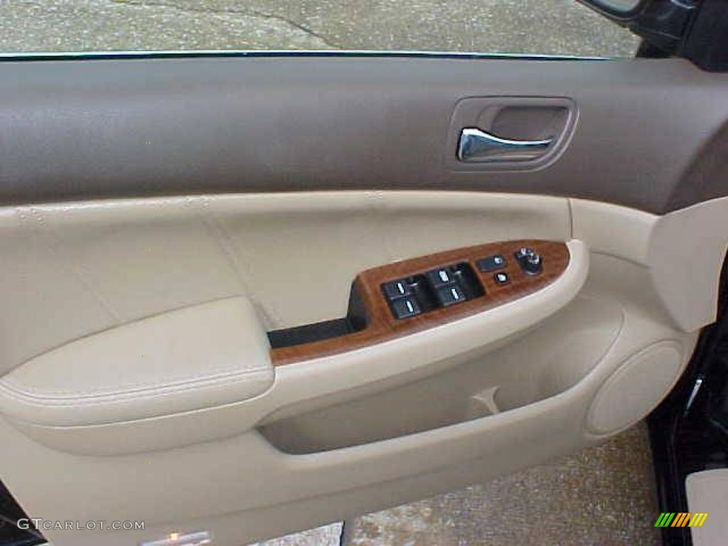 2006 Accord EX-L Sedan - Nighthawk Black Pearl / Ivory photo #6