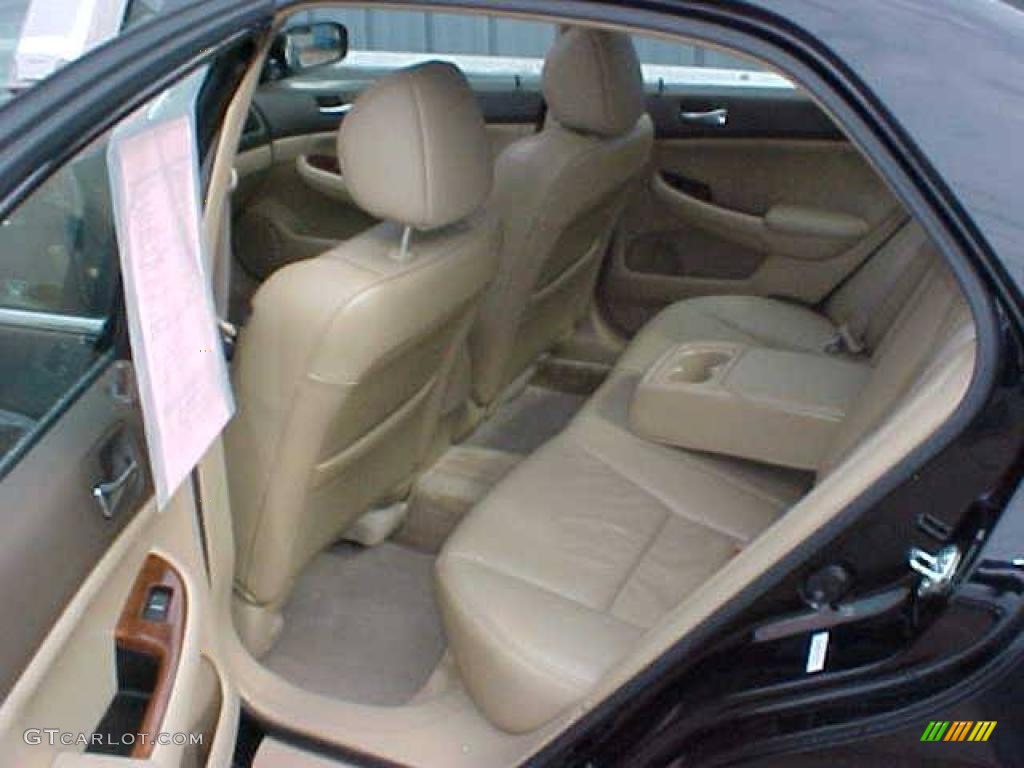 2006 Accord EX-L Sedan - Nighthawk Black Pearl / Ivory photo #8