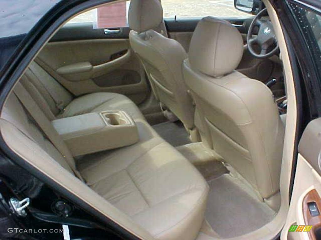 2006 Accord EX-L Sedan - Nighthawk Black Pearl / Ivory photo #11