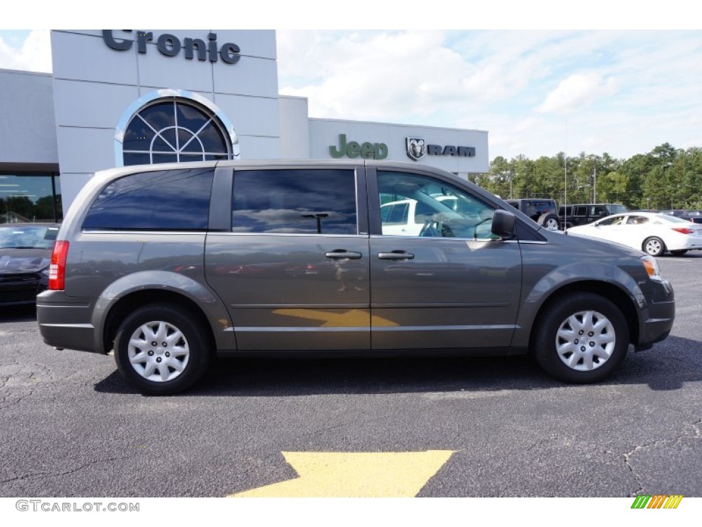 2010 Town & Country LX - Dark Titanium Metallic / Medium Slate Gray/Light Shale photo #8