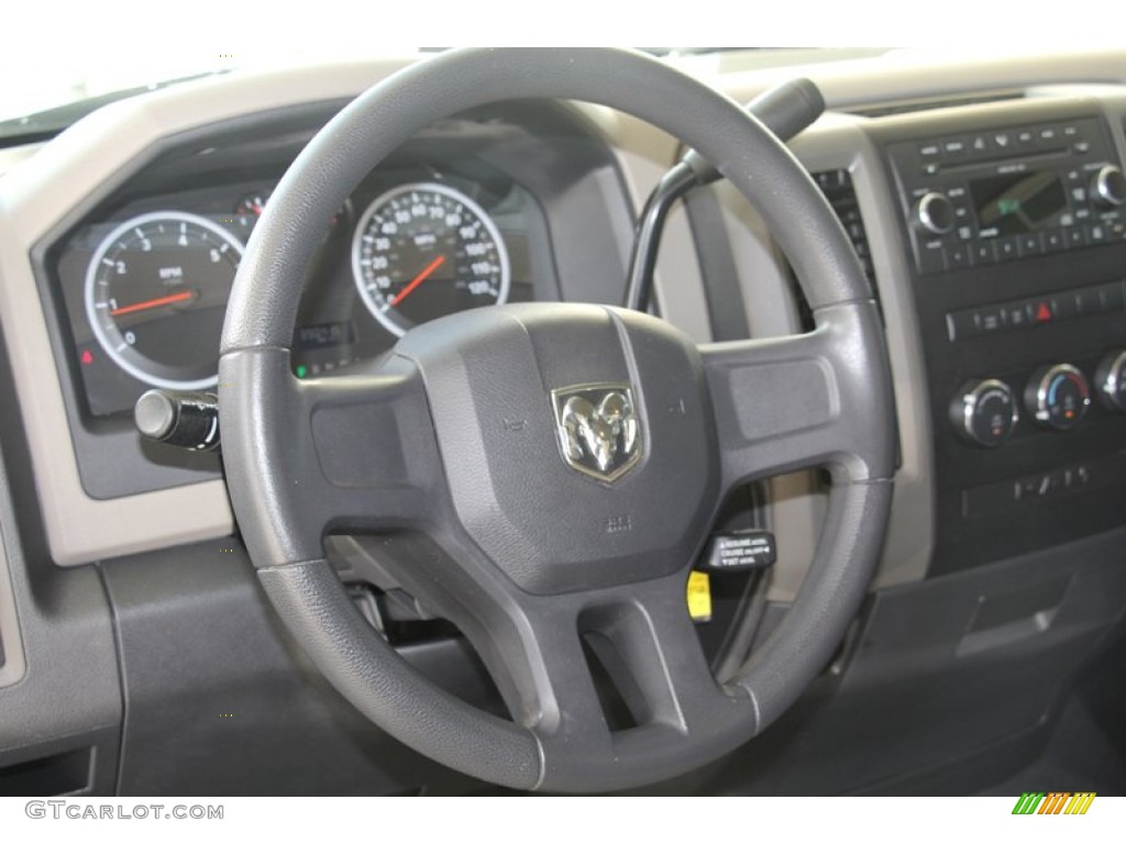 2009 Ram 1500 ST Regular Cab - Brilliant Black Crystal Pearl / Dark Slate/Medium Graystone photo #31