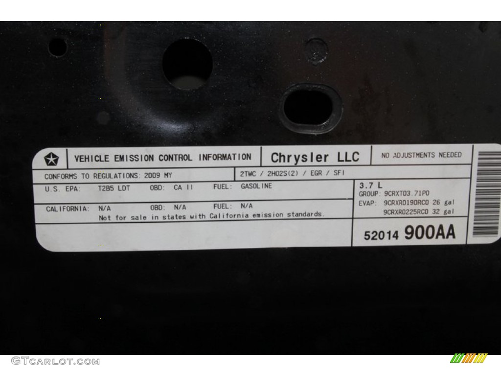 2009 Ram 1500 ST Regular Cab - Brilliant Black Crystal Pearl / Dark Slate/Medium Graystone photo #54