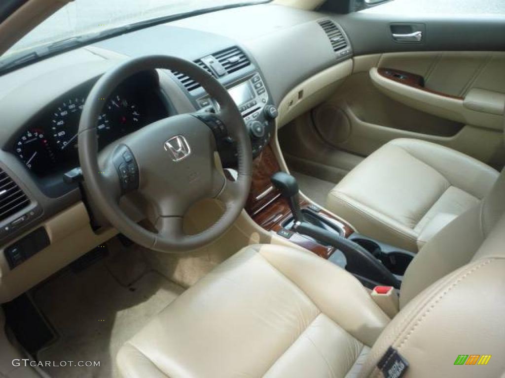 2006 Accord EX-L Sedan - Desert Mist Metallic / Ivory photo #7