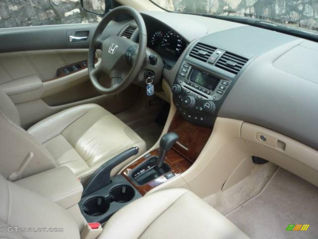 2006 Accord EX-L Sedan - Desert Mist Metallic / Ivory photo #8