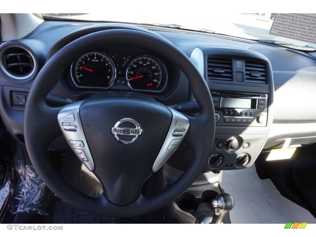 2015 Versa 1.6 SV Sedan - Amethyst Gray / Charcoal photo #10