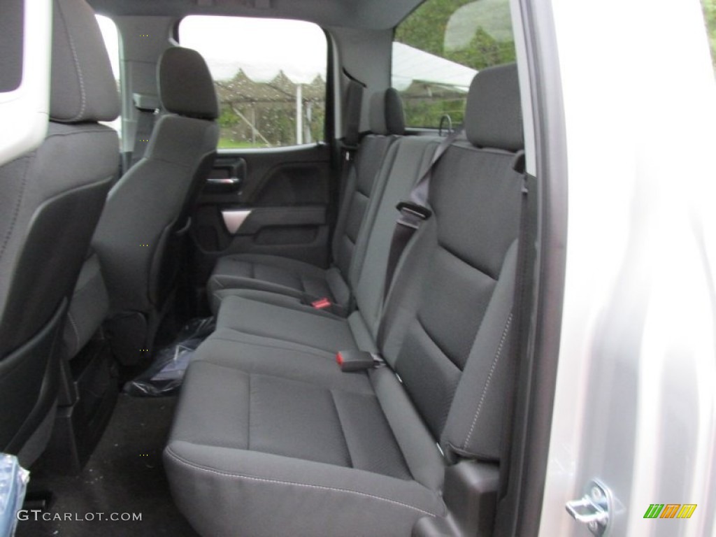 2015 Silverado 1500 LT Double Cab 4x4 - Silver Ice Metallic / Jet Black photo #15