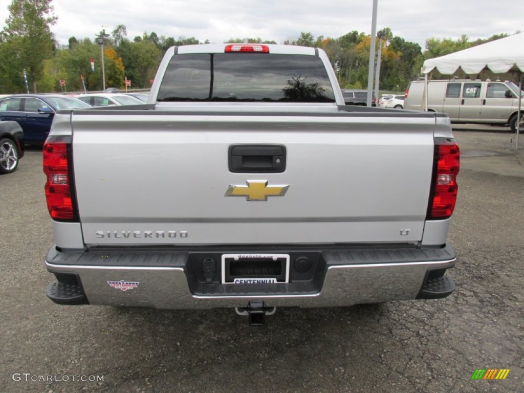 2015 Silverado 1500 LT Double Cab 4x4 - Silver Ice Metallic / Jet Black photo #5