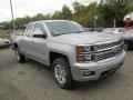 Front 3/4 View of 2015 Silverado 1500 LT Double Cab 4x4