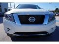 2014 Moonlight White Nissan Pathfinder SV  photo #8