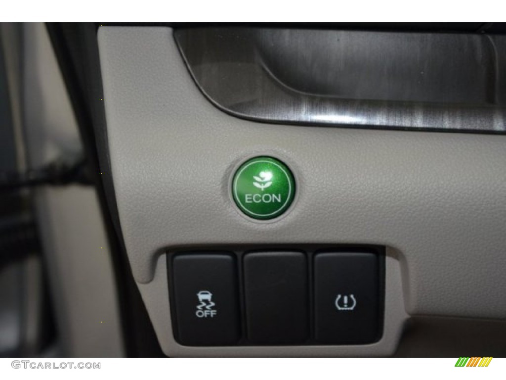 2014 CR-V EX-L AWD - Alabaster Silver Metallic / Gray photo #10