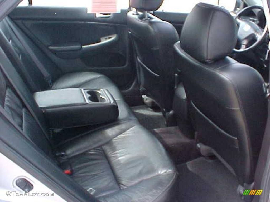 2006 Accord EX-L V6 Sedan - Alabaster Silver Metallic / Black photo #11