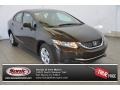 Kona Coffee Metallic - Civic LX Sedan Photo No. 1