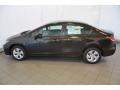 Kona Coffee Metallic - Civic LX Sedan Photo No. 3
