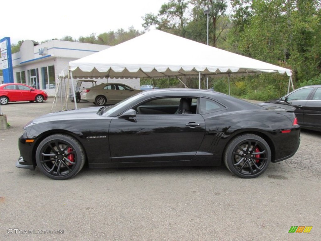 2015 Camaro SS/RS Coupe - Black / Black photo #2