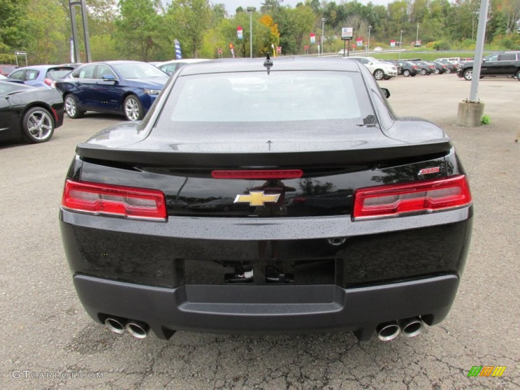 2015 Camaro SS/RS Coupe - Black / Black photo #5