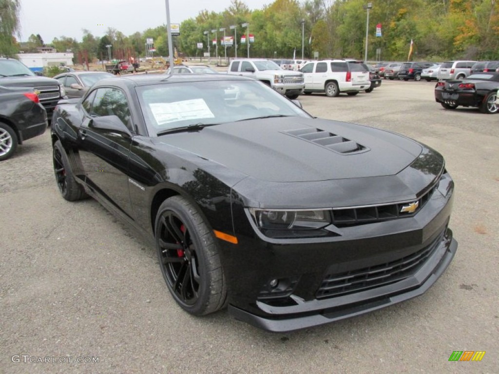 2015 Camaro SS/RS Coupe - Black / Black photo #8