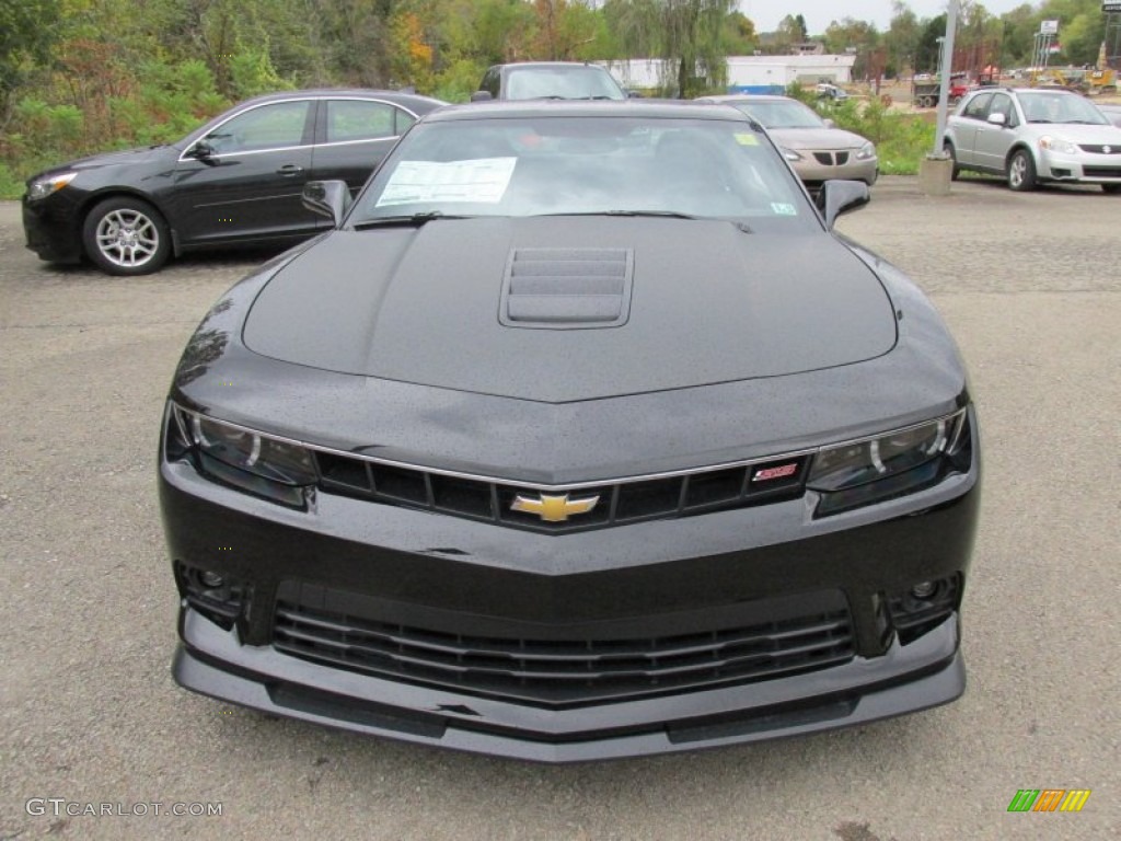 2015 Camaro SS/RS Coupe - Black / Black photo #9