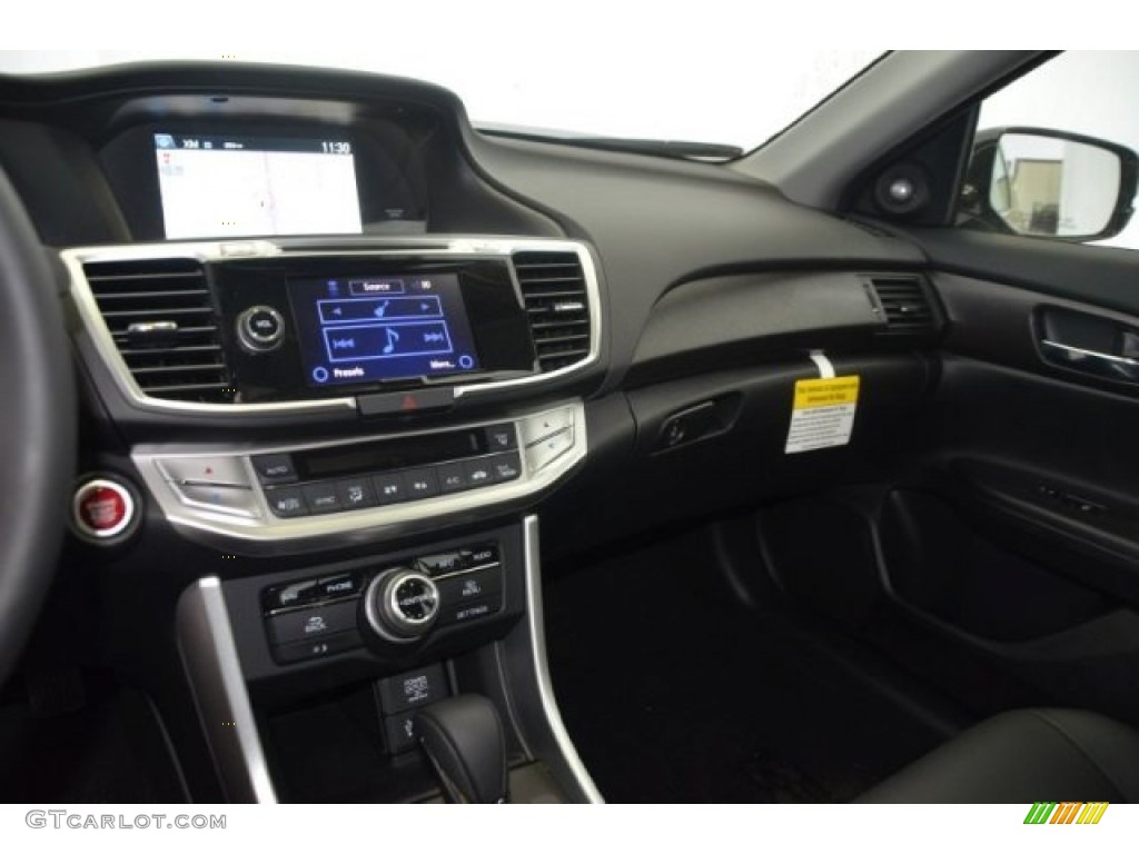 2014 Accord EX-L Sedan - Crystal Black Pearl / Black photo #16