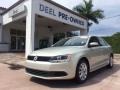 White Gold Metallic - Jetta SE Sedan Photo No. 1