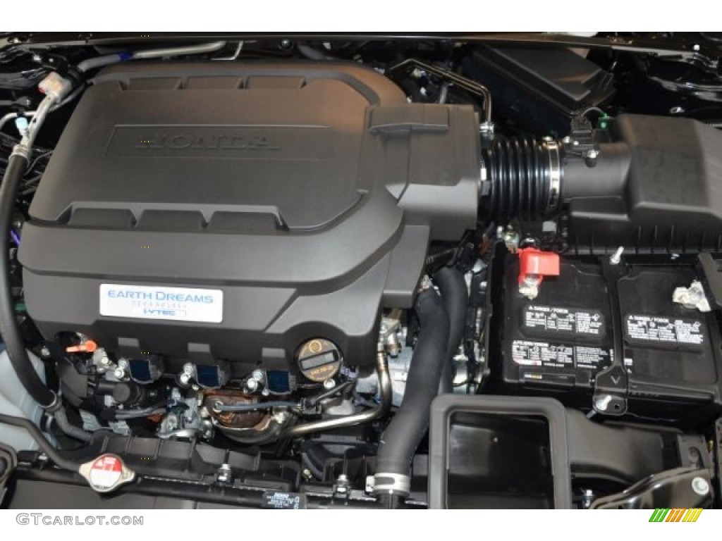 2014 Accord EX-L Sedan - Crystal Black Pearl / Black photo #30