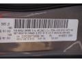 PAU: Granite Crystal Metallic 2015 Dodge Journey American Value Package Color Code