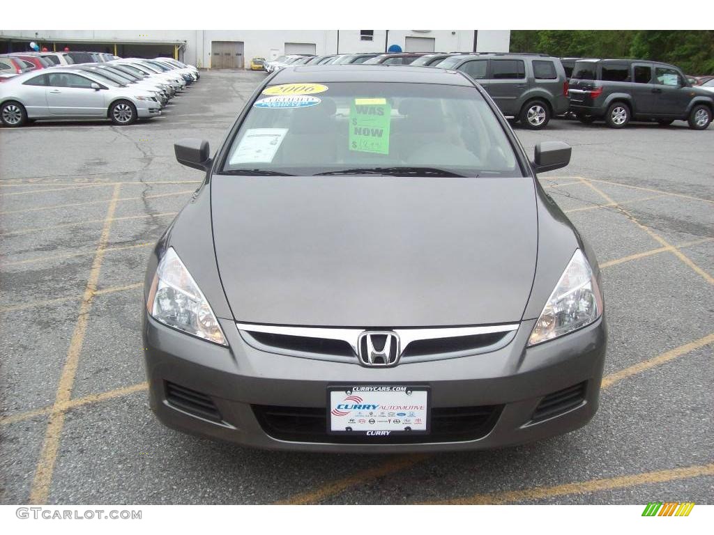 2006 Accord EX-L V6 Sedan - Carbon Bronze Pearl / Ivory photo #2