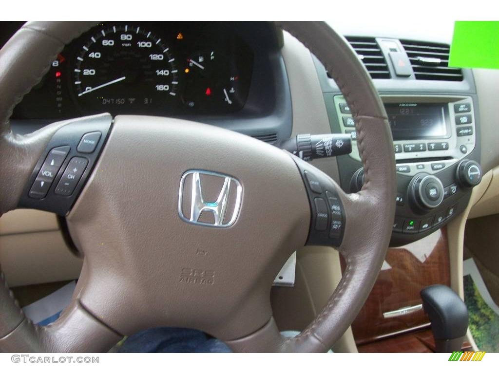2006 Accord EX-L V6 Sedan - Carbon Bronze Pearl / Ivory photo #5