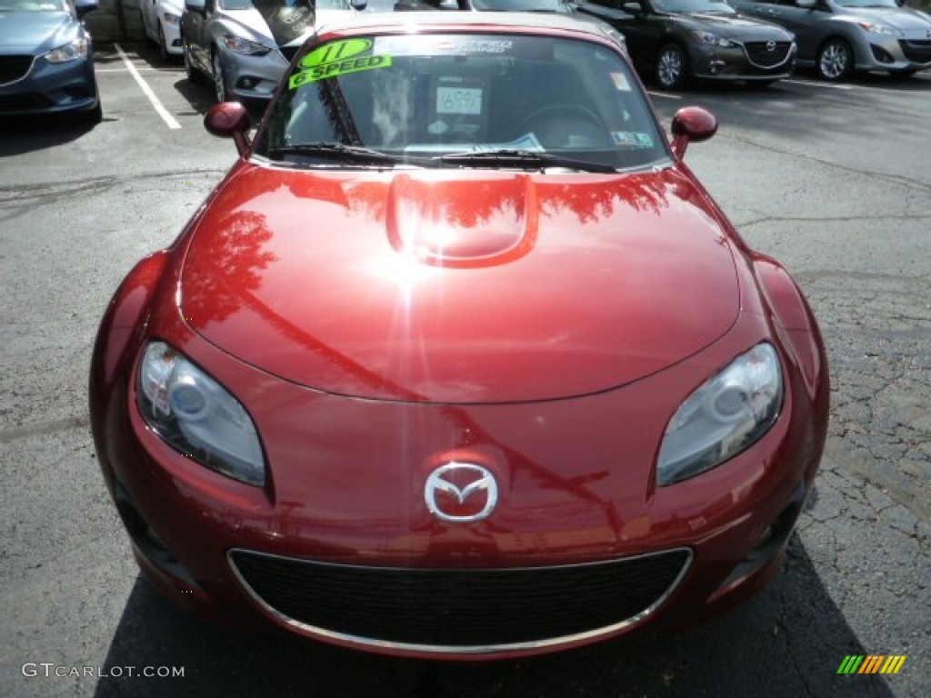 Copper Red Mica 2011 Mazda MX-5 Miata Touring Roadster Exterior Photo #98003993