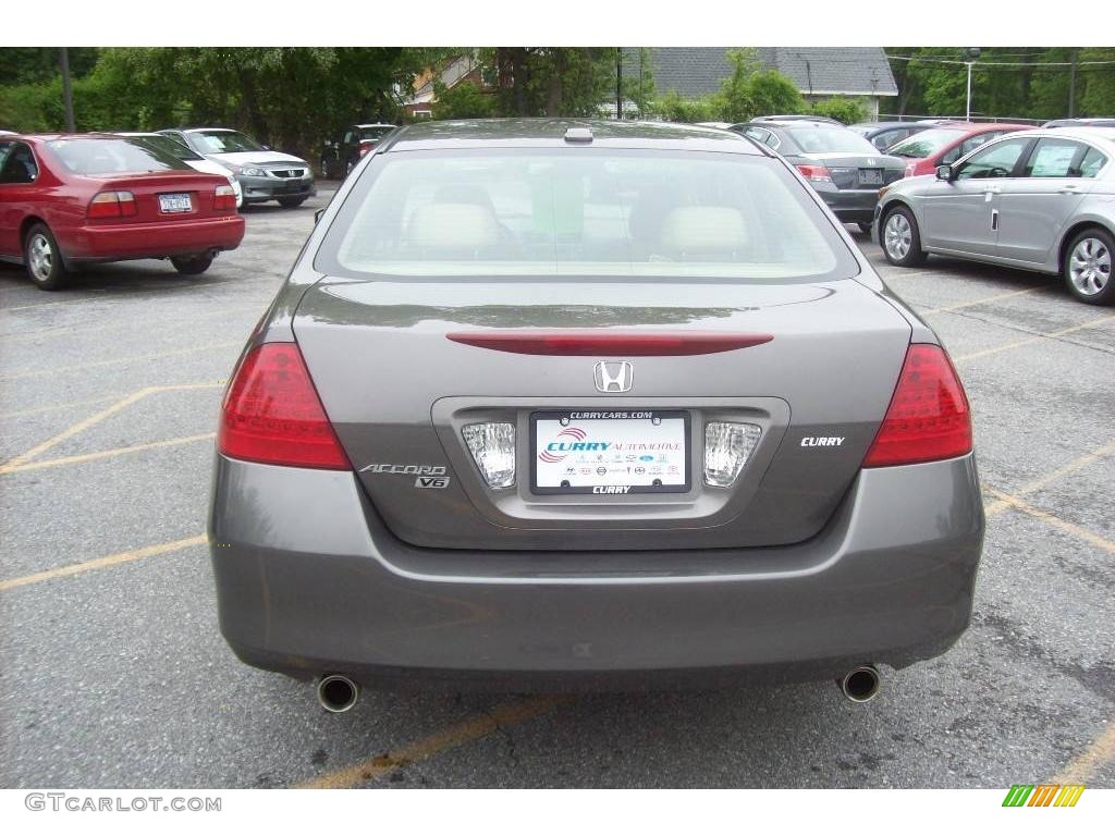 2006 Accord EX-L V6 Sedan - Carbon Bronze Pearl / Ivory photo #22