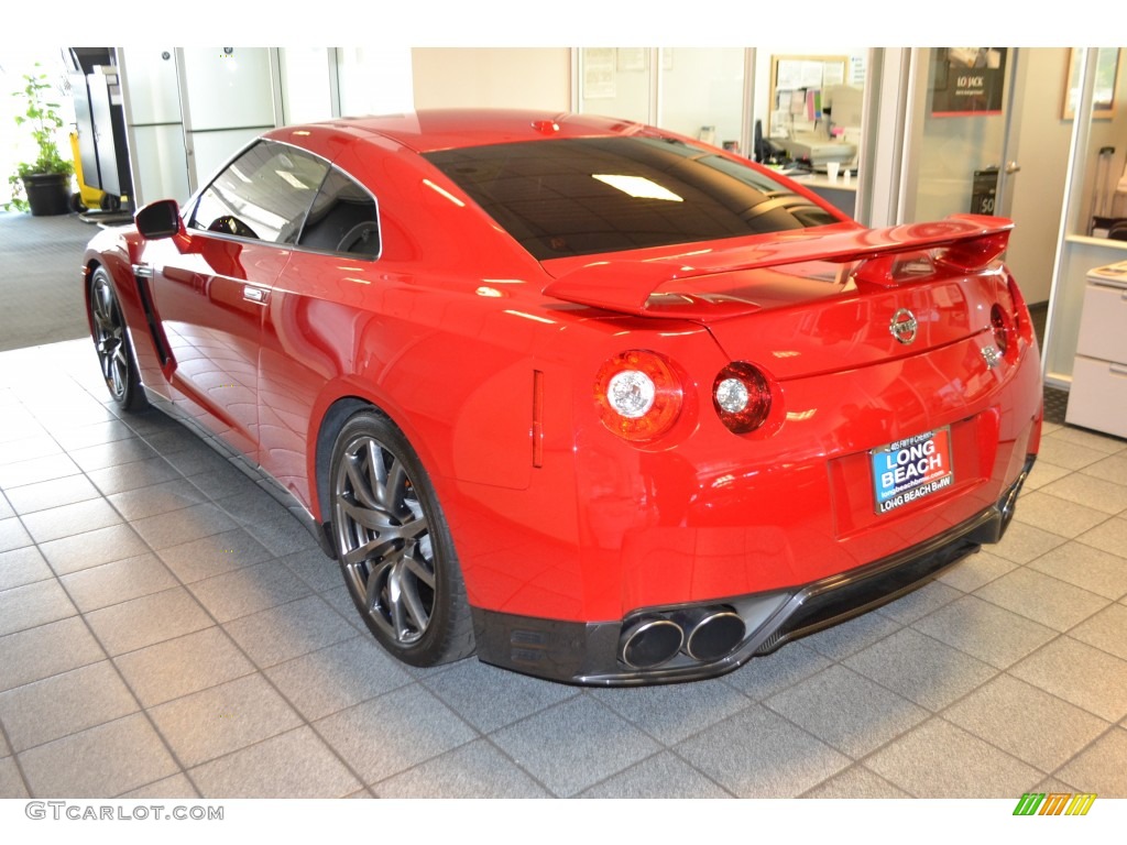 2014 GT-R Premium - Solid Red / Black Leather/Synthetic Suede photo #6