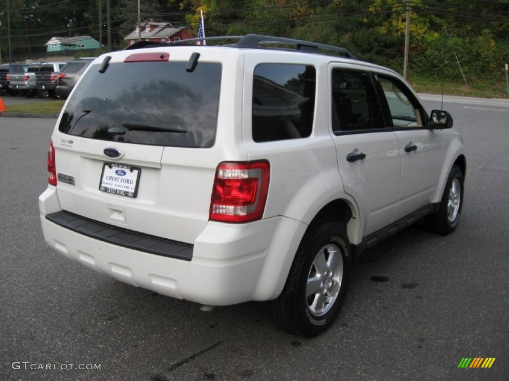 2012 Escape XLT 4WD - White Suede / Camel photo #7