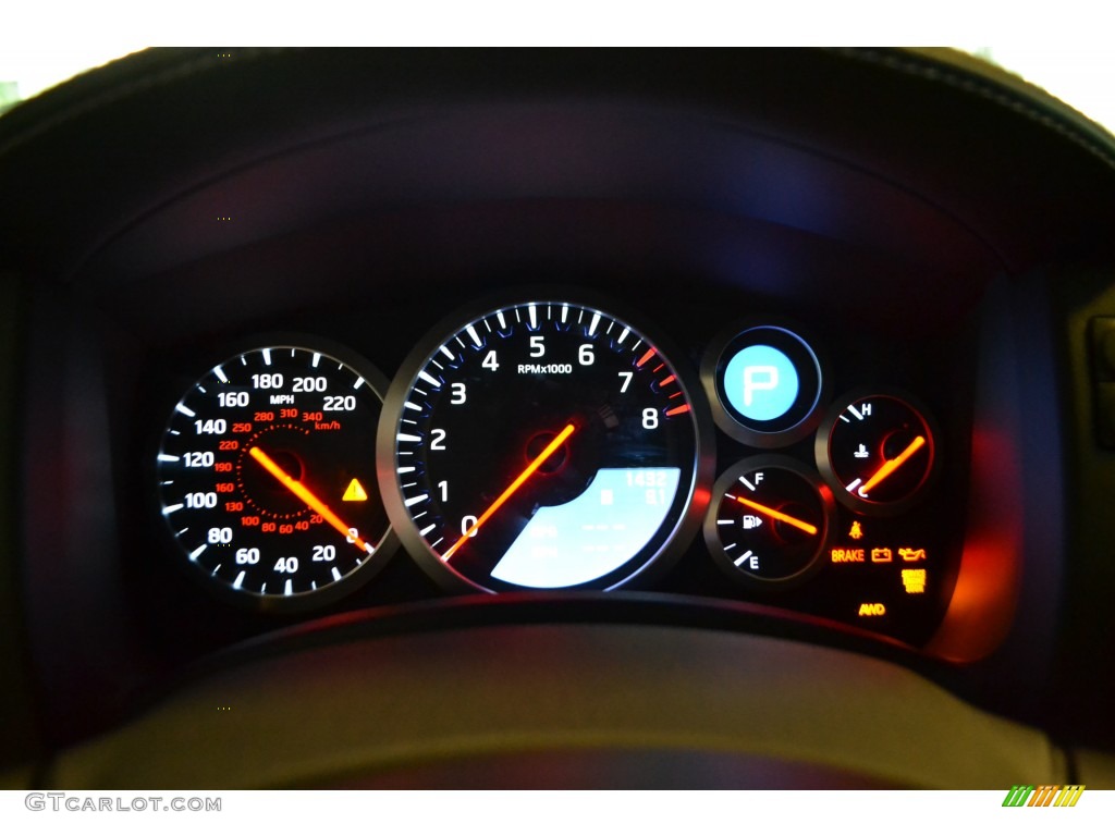 2014 Nissan GT-R Premium Gauges Photo #98006218