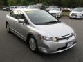 Alabaster Silver Metallic 2007 Honda Civic Hybrid Sedan