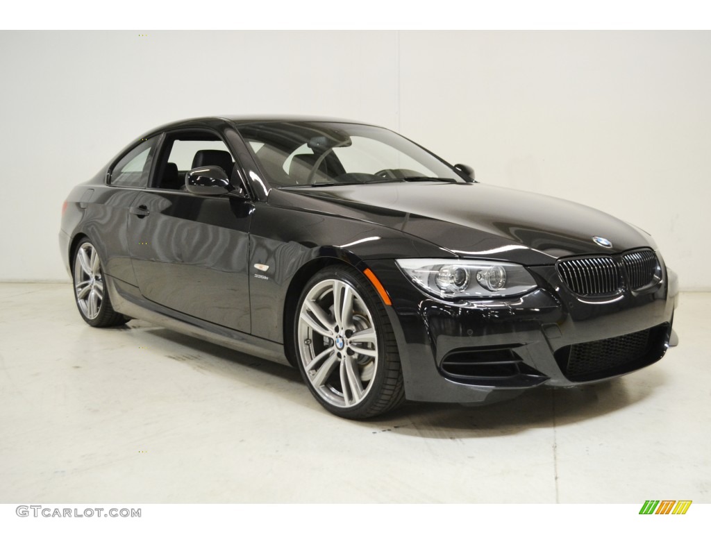 Black Sapphire Metallic 2013 BMW 3 Series 335is Coupe Exterior Photo #98006530