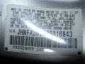 Alabaster Silver Metallic - Civic Hybrid Sedan Photo No. 15