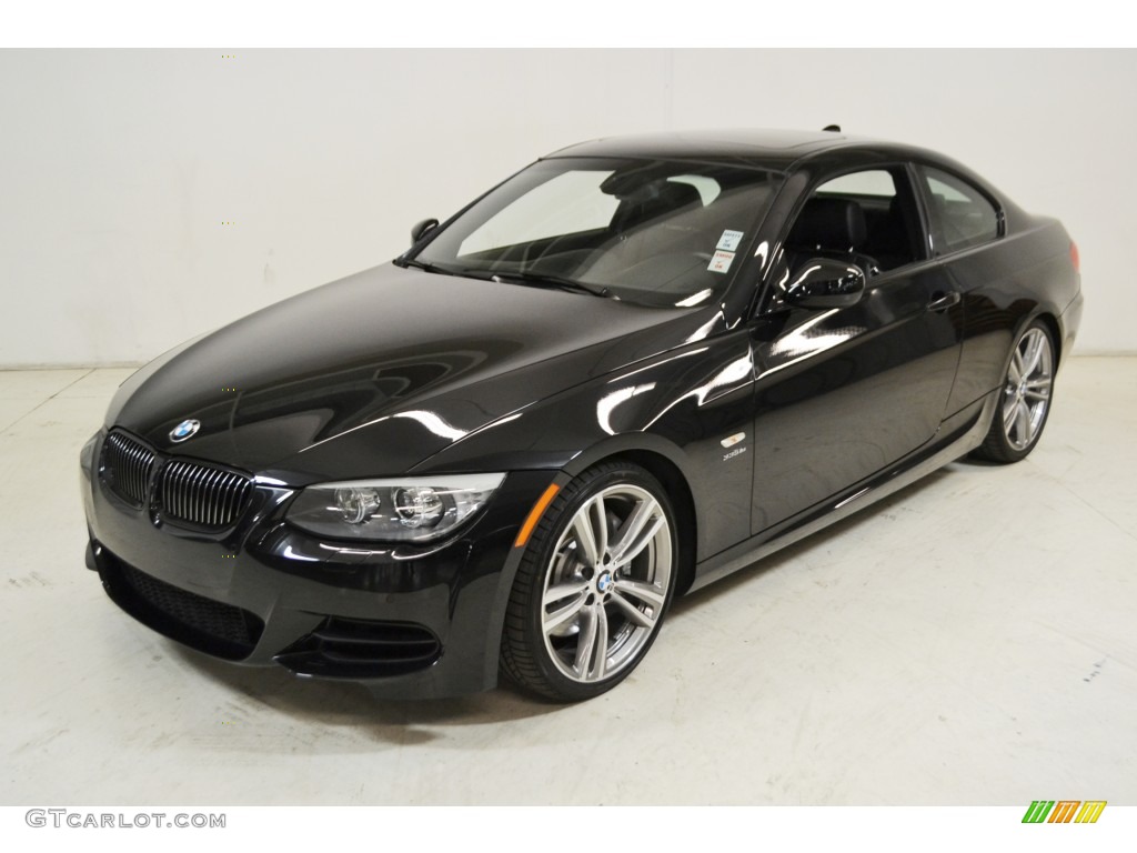 Black Sapphire Metallic 2013 BMW 3 Series 335is Coupe Exterior Photo #98007121