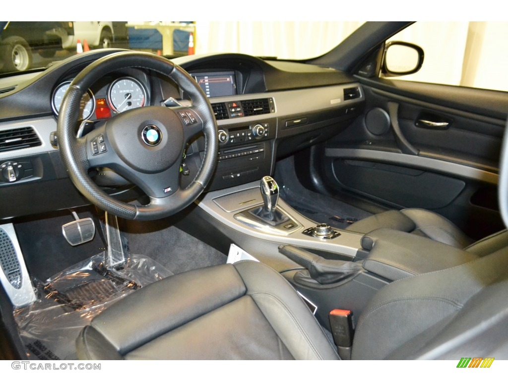 Black Interior 2013 BMW 3 Series 335is Coupe Photo #98007412