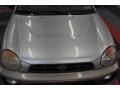 2002 Platinum Silver Metallic Subaru Impreza Outback Sport Wagon  photo #35