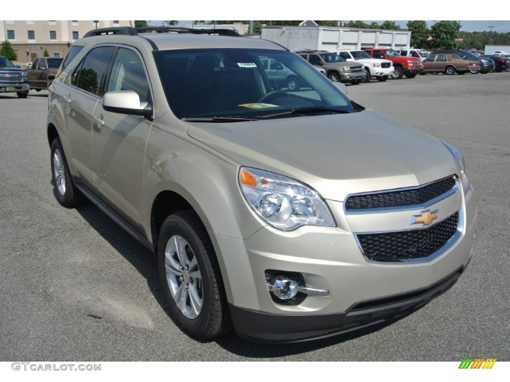 Champagne Silver Metallic 2015 Chevrolet Equinox LT Exterior Photo #98008126